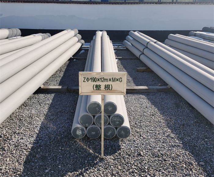 溧阳190×12米钢筋混凝土水泥电线杆