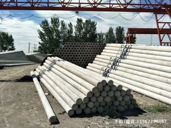 溧阳190*10米非预应力水泥电线杆